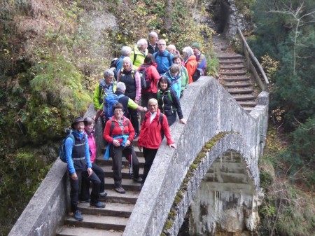 Wandersaison mit Tour im Donautal beendet