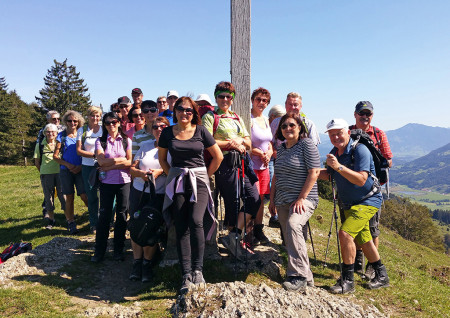 DAV-Bergwanderung Salmaser Höhe/Allgäu