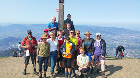 DAV-Wanderer erlebten einen tollen Tag auf der Hohen Kugel (A)