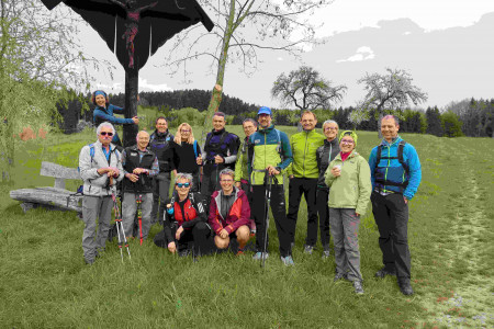 Schindertour der DAV-Sektion Pfullendorf am 28.04.2024 ab Meßkirch 