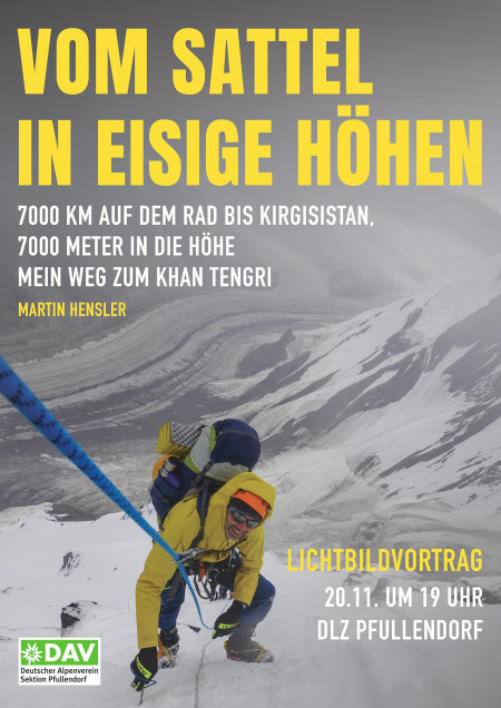 Vom Sattel in eisige Höhen - Mit dem Rad nach Kirgisistan um den Khan Tengri zu besteigen
